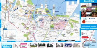 Bản đồ của Yokohama hấp dẫn