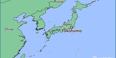 Bản đồ của Yokohama
